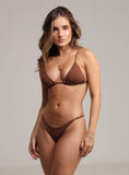 Calcinha Detalhe Lateral Marrom