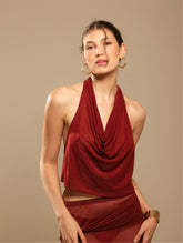 Blusa Capri Frente Única Vinho