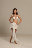 Saia curta Santorini Off White