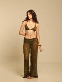 Calça Sicília Renda Verde