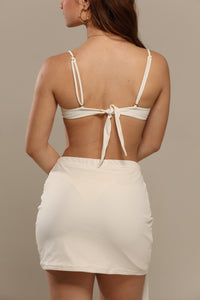 Saia curta Santorini Off White