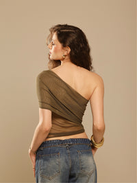 Blusa Santorini Amarração Verde