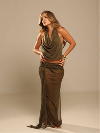 Blusa Capri Frente Única Verde